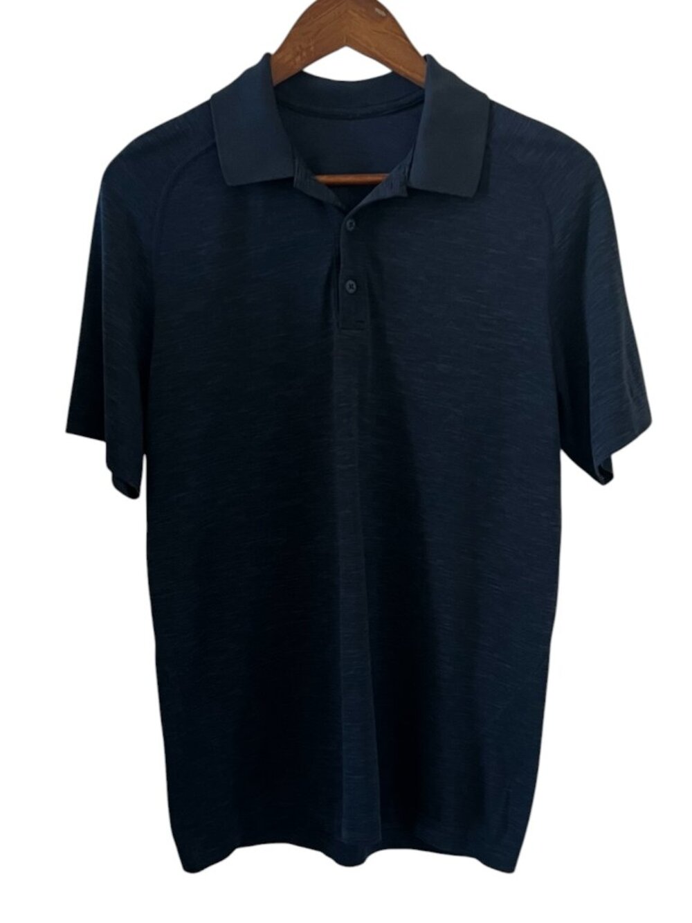 Lululemon Men's Metal Vent Tech Polo In Mineral Blue Size M